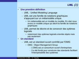 Cours d'Introduction à Uml