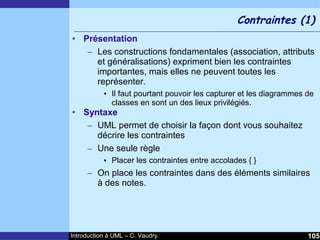 Cours d'Introduction à Uml