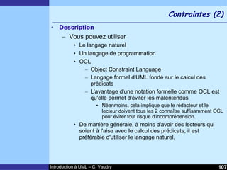 Cours d'Introduction à Uml