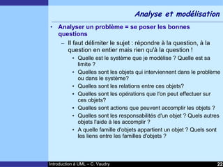 Cours d'Introduction à Uml
