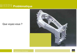 Département Informatique
Problématique
Que voyez-vous ?
 