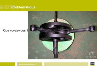 Département Informatique
Problématique
Que voyez-vous ?
 