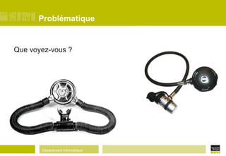 Département Informatique
Problématique
Que voyez-vous ?
 