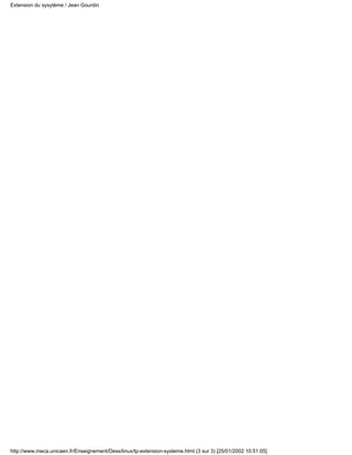 Extension du sysytème / Jean Gourdin




http://www.meca.unicaen.fr/Enseignement/Dess/linux/tp-extension-systeme.html (3 sur 3) [25/01/2002 10:51:05]
 