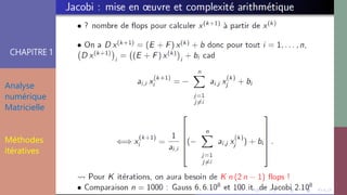 CHAPITRE 1
Analyse
numérique
Matricielle
Méthodes
itératives
 