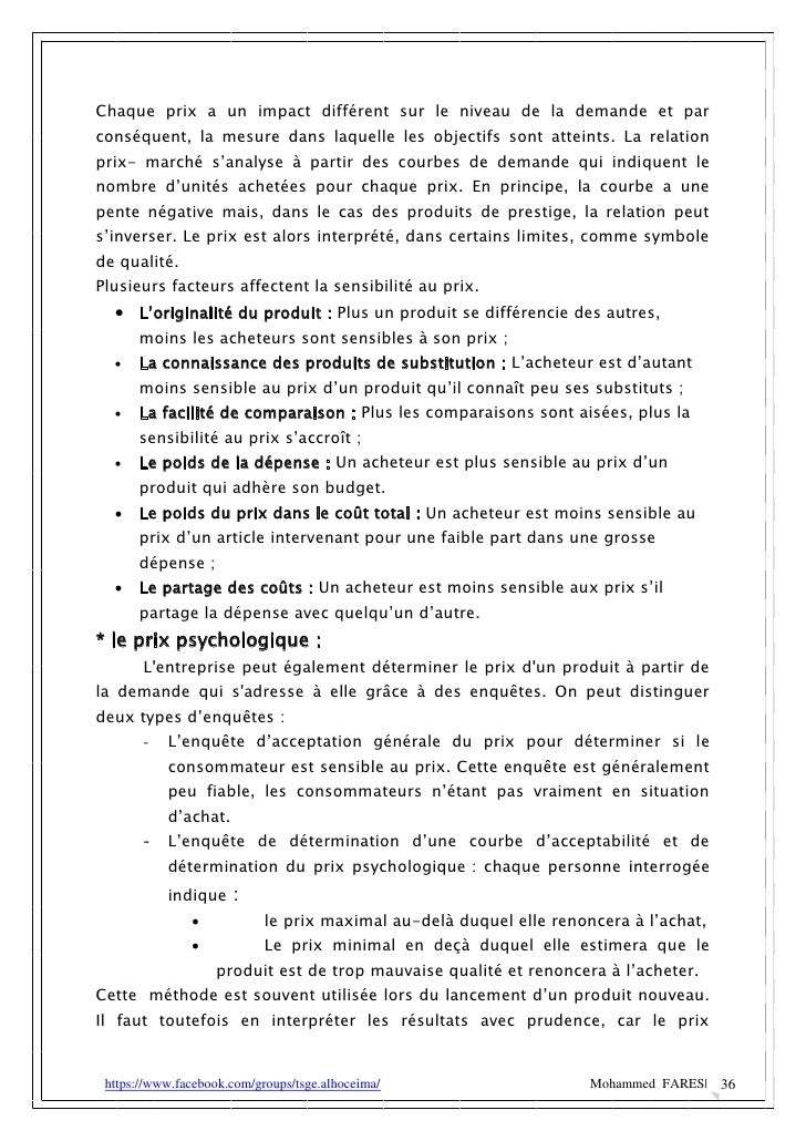 prix définition marketing prix définition marketing