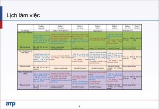 Lịch làm việc
4
 