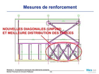 Propriétaires privés, nombreuxCharpente acier, normes de 1979, CV St-AndréToiture légère, ajout d’un plancher intermédiaireStructure porteuse régulière, 17 m x 31 mUtilisation restante: 10 ansClasse de sol…