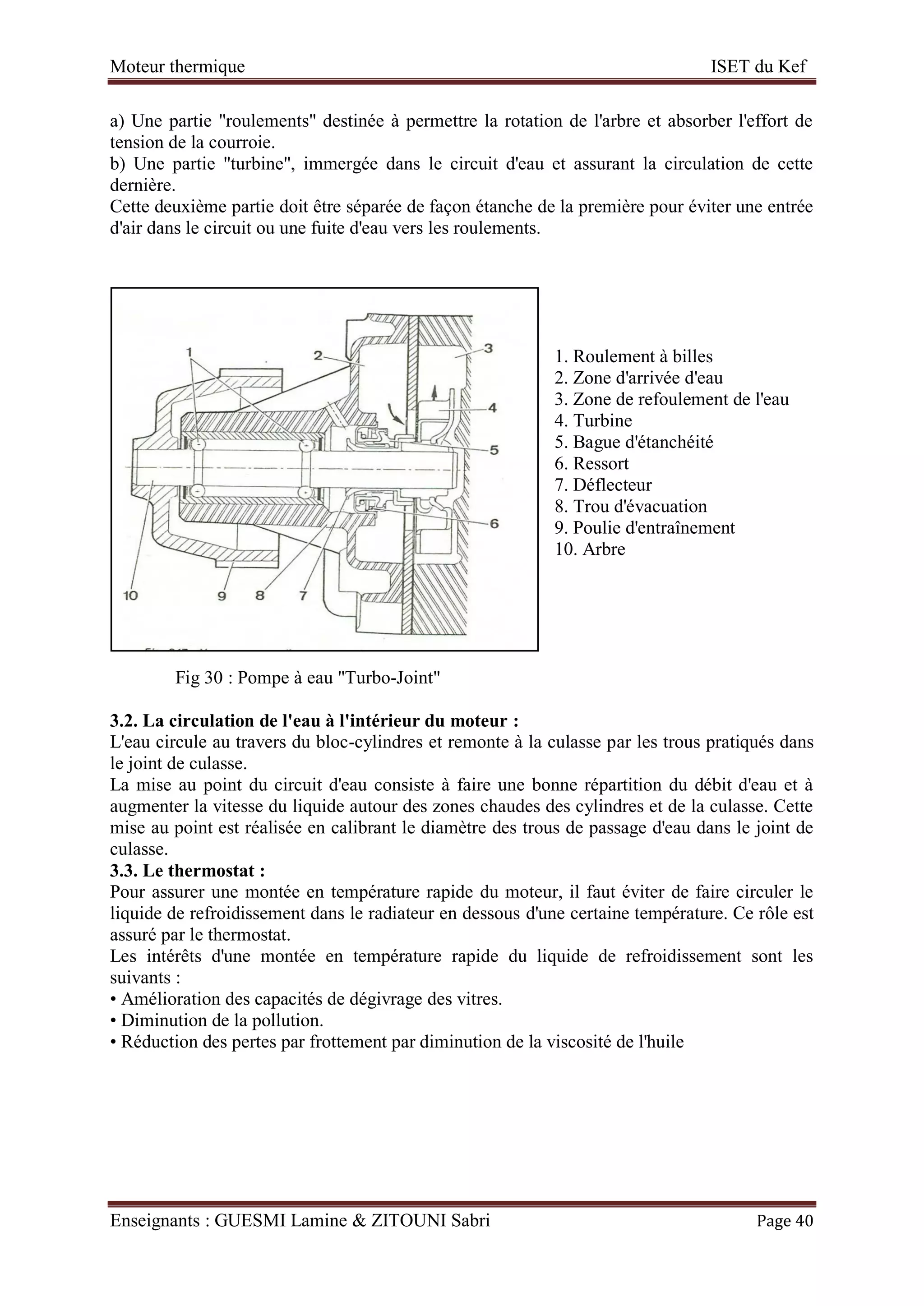 Cours moteur thermique_guesmi_lamine_and | PDF
