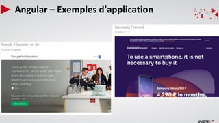 Angular – Exemples d’application
 