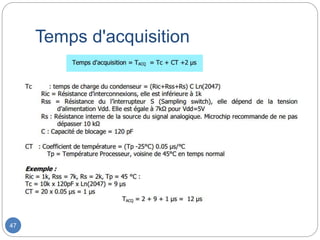Temps d'acquisition
47
 