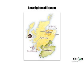 Les régions d’Écosse
22
 