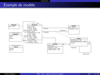 Cours ocl | PDF