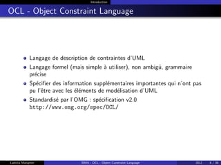 coursOCL************************************ | PDF