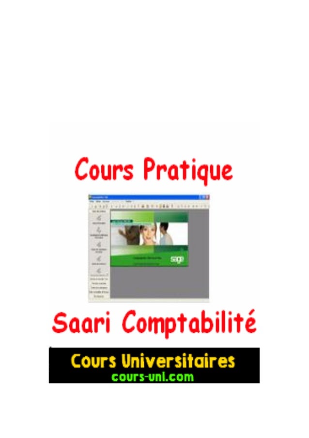 Cours Pratique Saari Comptabilite