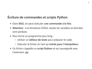 Introduction complète à la programmation Python pour débutants et ...
