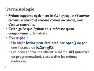 Cours Python programmation orienté objet I.ppt