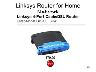 Linksys Router for Home Network 