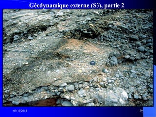 Géodynamique externe (S3), partie 2
09/12/2014 79
 