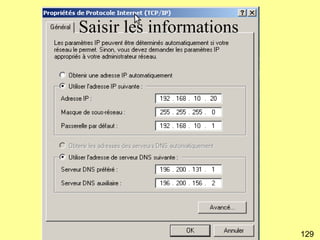 Saisir les informations




                          129
 