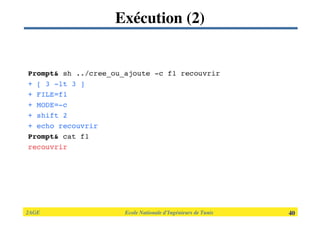 2AGE

 
 
 
 
 
 Ecole Nationale d’Ingénieurs de Tunis 
 40
Exécution (2)
 