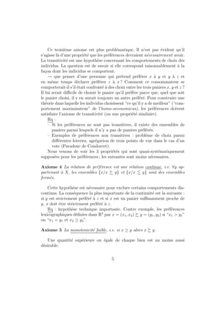 t . . . . . . . . . . . . . . . . . . . . . . . . . . . . 23 
2.3 Minimisation du co^ut . . . . . . . . . . . . . . . . . . . . . . . 23 
2.3.1 Resolution du programme et conditions d'optimalite . . 24 
2.3.2 Fonction de co^ut et demandes de facteur conditionnelles 25 
2.3.3 La geometrie des co^uts . . . . . . . . . . . . . . . . . . 25 
2.3.4 Rendements d'echelle et fonction de co^ut . . . . . . . . 25 
2.4 Exercices sur le producteur . . . . . . . . . . . . . . . . . . . . 25 
2.4.1 Fonction de production Cobb-Douglas . . . . . . . . . 25 
2.4.2 Corrige . . . . . . . . . . . . . . . . . . . . . . . . . . . 27 
2.4.3 Production agregee . . . . . . . . . . . . . . . . . . . . 30 
2.4.4 Corrige . . . . . . . . . . . . . . . . . . . . . . . . . . . 31 
3 Equilibre et optimum 35 
3.1 Introduction . . . . . . . . . . . . . . . . . . . . . . . . . . . . 35 
3.1.1 Equilibre partiel et equilibre general . . . . . . . . . . . 35 
3.1.2 La notion de concurrence parfaite . . . . . . . . . . . . 36 
3.2 L'equilibre partiel . . . . . . . . . . . . . . . . . . . . . . . . . 37 
3.3 L'equilibre general . . . . . . . . . . . . . . . . . . . . . . . . 37 
3.3.1 L'economie Robinson Crusoe . . . . . . . . . . . . . 38 
3.3.2 Cas general . . . . . . . . . . . . . . . . . . . . . . . . 39 
3.4 Equilibre et ecacite dans une economie d'echange . . . . . . 41 
3.4.1 Critere de Pareto . . . . . . . . . . . . . . . . . . . . . 41 
3.4.2 L'equilibre concurrentiel dans une economie d'echange 42 
3.4.3 La bo^te d'Edgeworth . . . . . . . . . . . . . . . . . . . 43 
3.4.4 Theoremes du bien ^etre . . . . . . . . . . . . . . . . . . 44 
3.5 Exercices sur l'equilibre . . . . . . . . . . . . . . . . . . . . . . 45 
3.5.1 Equilibre avec appareil productif . . . . . . . . . . . . 45 
3.5.2 Corrige . . . . . . . . . . . . . . . . . . . . . . . . . . . 46 
3.5.3 Economie d'echange . . . . . . . . . . . . . . . . . . . 47 
3.5.4 Corrige . . . . . . . . . . . . . . . . . . . . . . . . . . . 48 
2 
 