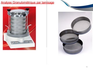 Analyse Granulométrique par tamisage
59
 