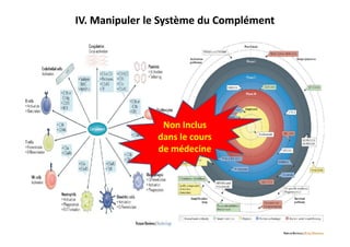 IV. ManipulerManipuler lele SystèmeSystème dudu ComplémentComplément
Non Inclus
dans le cours
de médecine
Non Inclus
dans ...