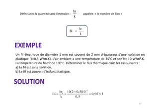 hr
                 k


                      hr
            Bi
                       k




                           3
     hre   10(2 0,5)10
Bi                             0, 05 < 1
      k         0,5
 