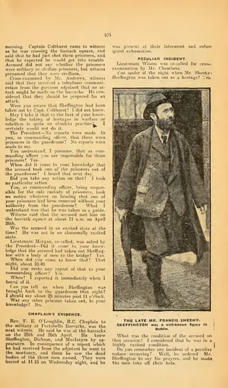 Sheehy-Skeffington Court-Martial transcript 1916 | PDF