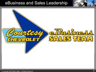 eBusiness and Sales Leadership 