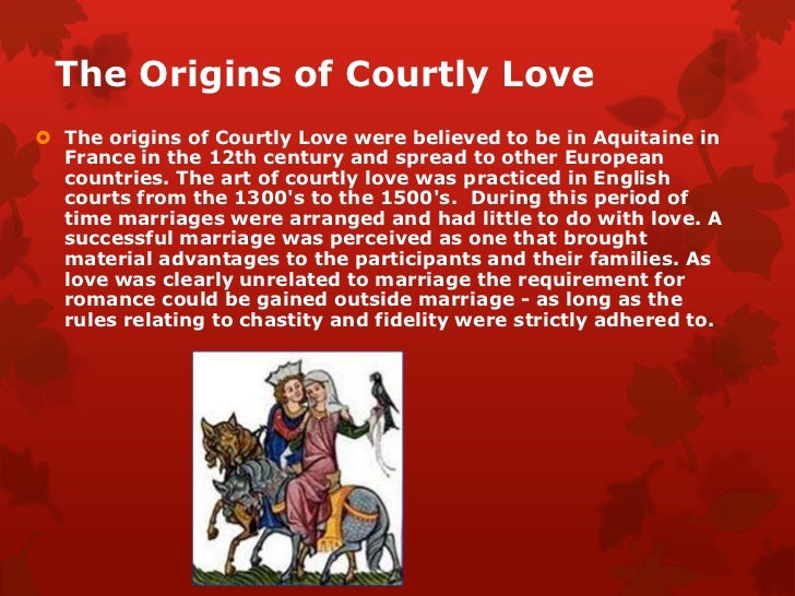 The Art Of Courtly Love Sparknotes 