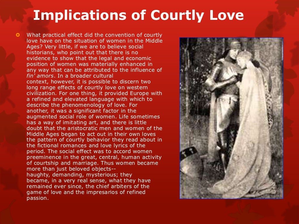 Courtly love Courtly love