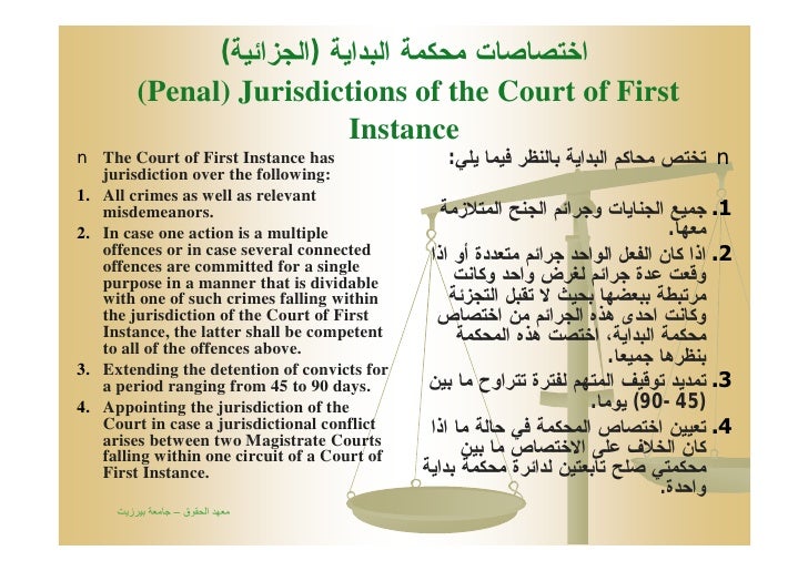 Courts Distribution West Bank And Gaza
