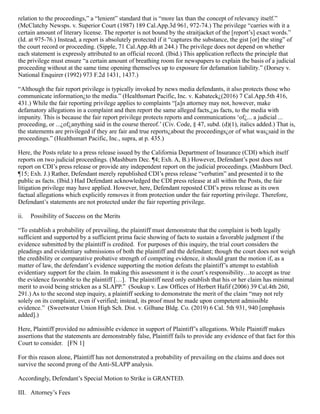 Court's Tentative Ruling in favor of AV Scanner's Anti-SLAPP Motion to ...
