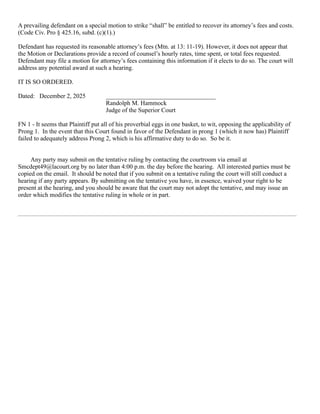 Court's Tentative Ruling in favor of AV Scanner's Anti-SLAPP Motion to ...