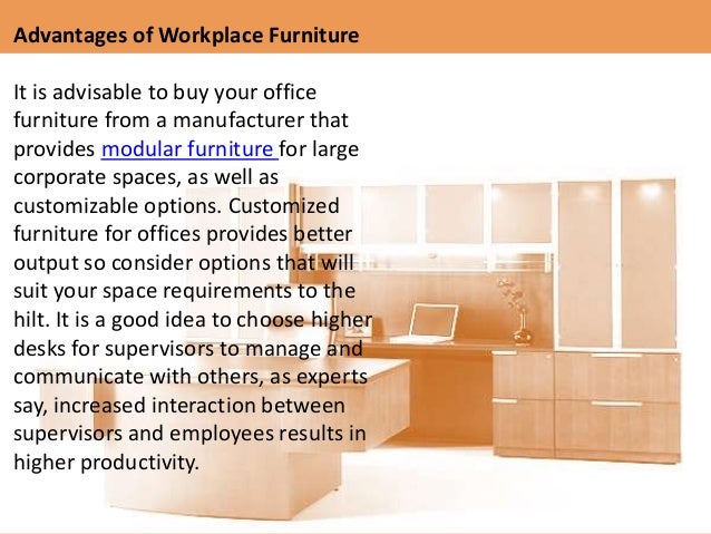 Why Choose Custom Office Furniture