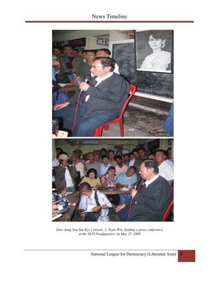 Aung San Suu Kyi Court Trial (2009 May 22 & 25)