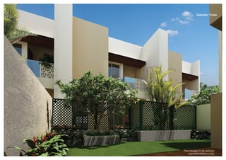 Garden View
This image is an artistic
representation only.
 