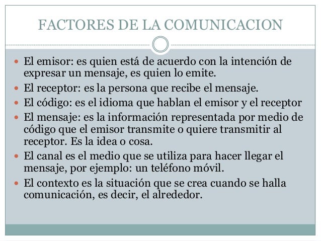 FALTA DE COMUNICACION