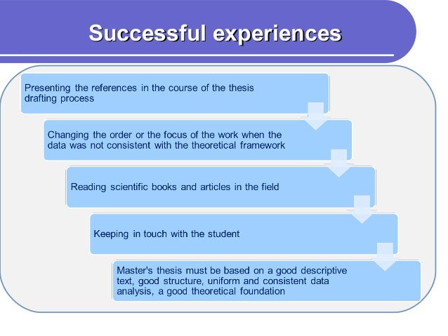 Challenges of the dissertation process