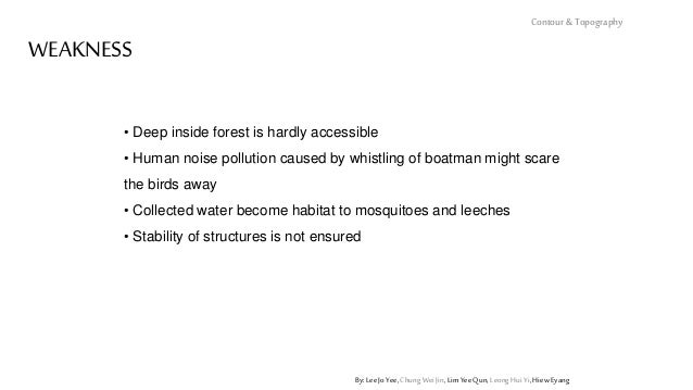 Site Analysis Topography