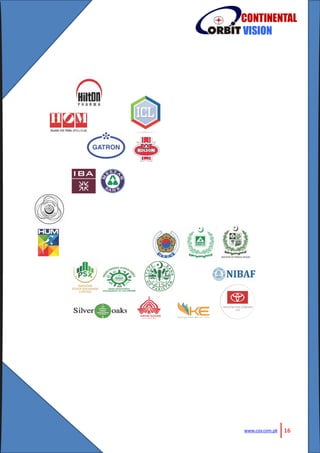 16www.cov.com.pk
CONTINENTAL
VISION
 