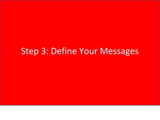 Step 3: Define Your Messages
 
