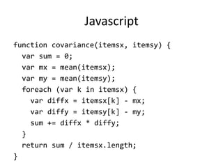 Diffx Covariance | PPTX