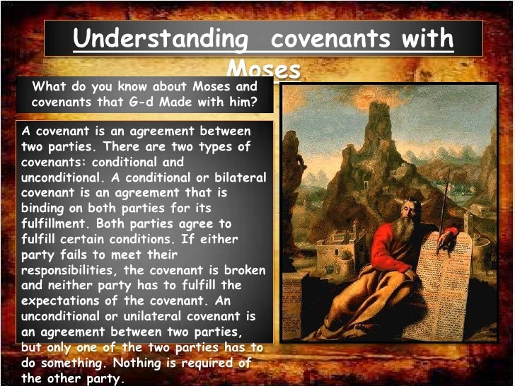 Covenants with moses 2010