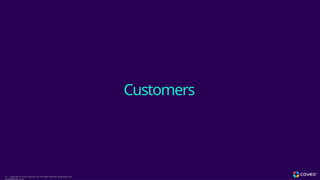 Customers
19 Copyright © Coveo Solutions Inc. All rights reserved. Proprietary and
CONFIDENTIAL 2024
 