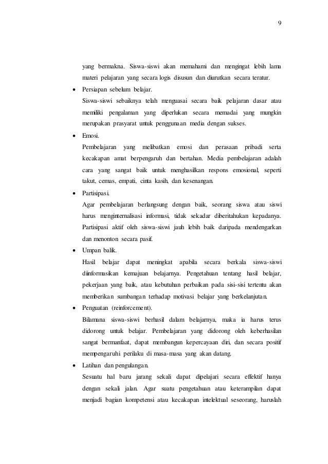 Makalah Pengembangan Media Pembelajaran Perencanaan Pembelajaran