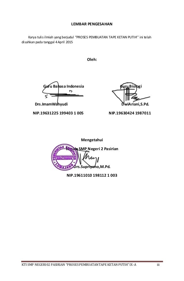 PEMBUKAAN (PEMBUATAN TAPE KETAN PUTIH)VERA DKK