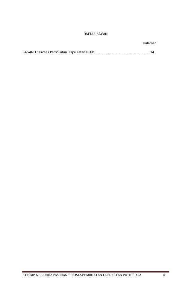 PEMBUKAAN (PEMBUATAN TAPE KETAN PUTIH)VERA DKK